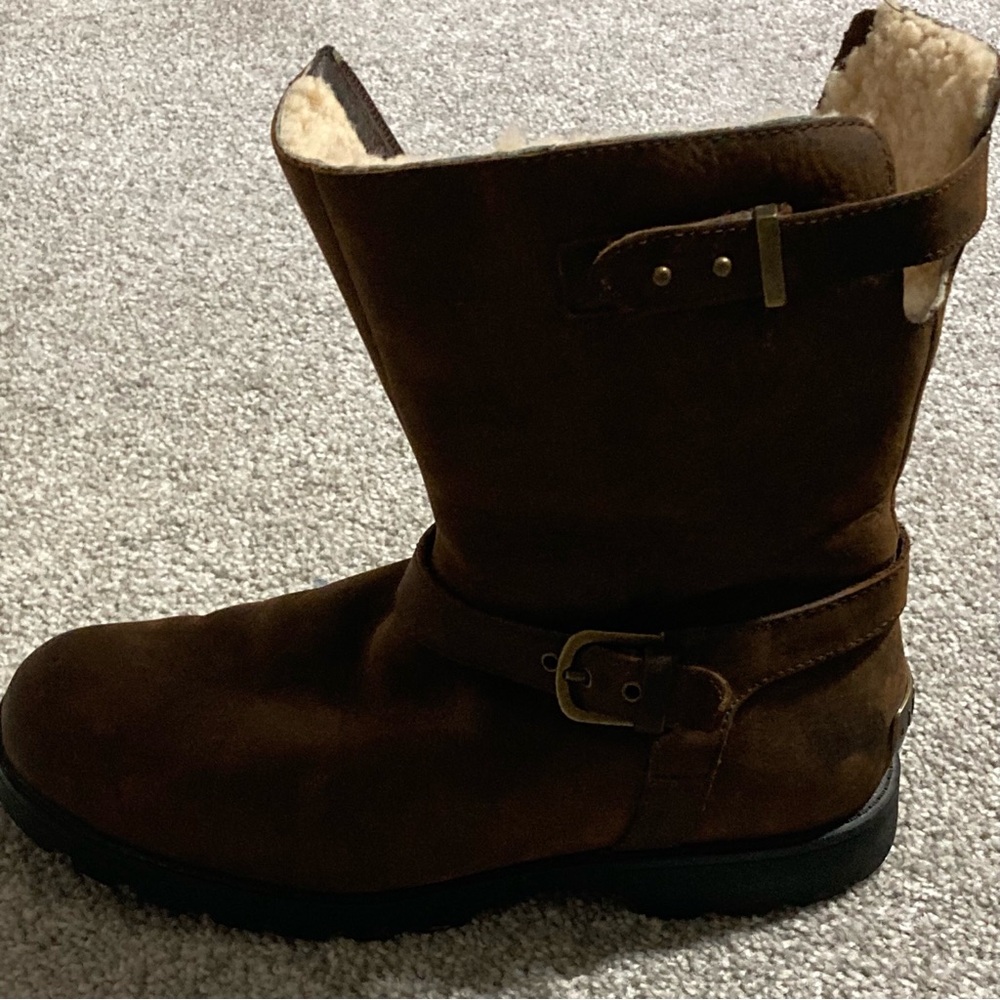 Ugg Java Grandle Womens Shearling-Lined Leather M… - image 7